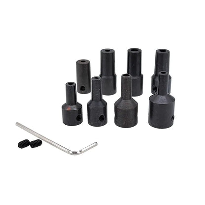 1PCS JT0 B10 B12 0.6-6mm 0.3-4mm 1.5-10mm Drill Chuck Adaptor Connecting Rod Shaft Sleeve Steel Copper Coupling 4/5/6/8/10/12mm