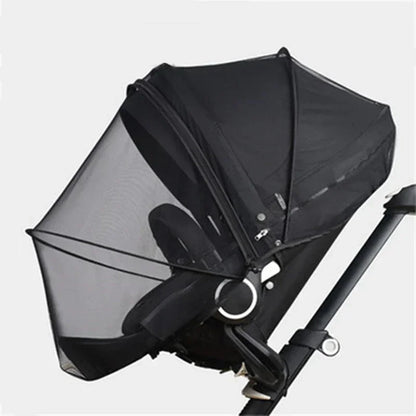 Zipper Type Fly Protection Accessories Children Crib Summer Mesh Carriage Full Cover Mosquito Net Baby Stroller Trolley Netting