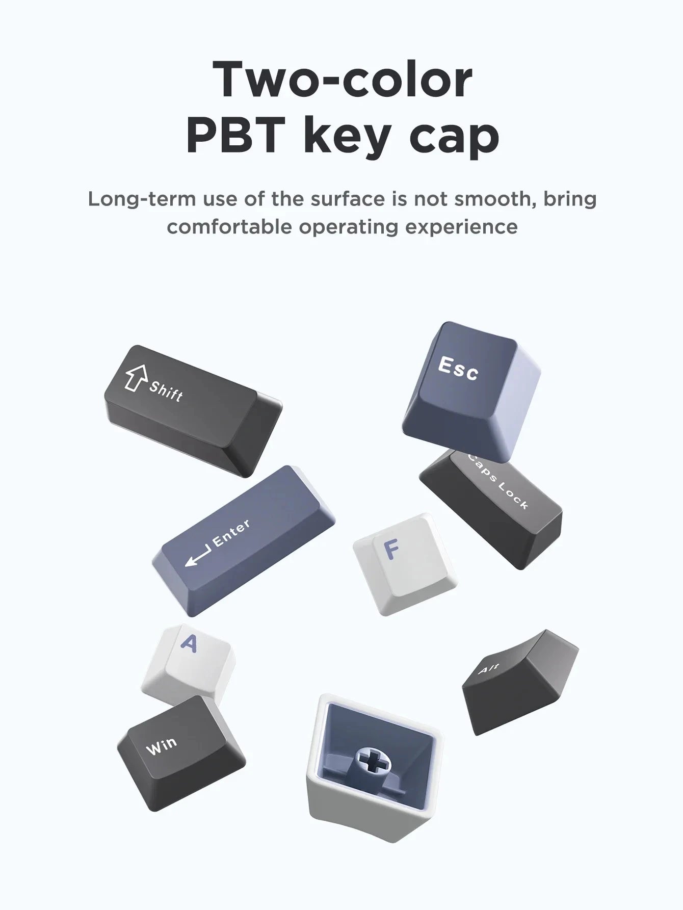 F87Pro Mechanical Keyboard, 2.4g/Usb/Bluetooth Tri Mode Wireless 87 Key 5 Layer Silencing Filling Suitable For Gaming Typing, AULA