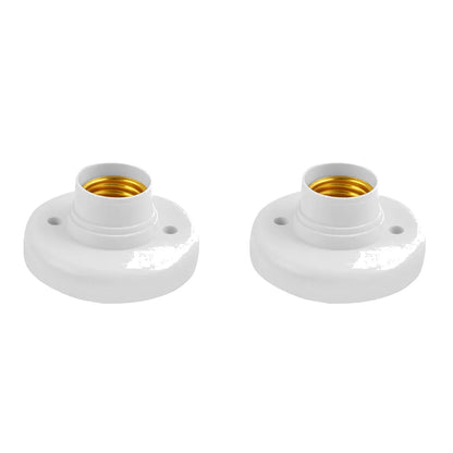 220V E27 Screw Cap Socket Ceiling Light Fixing Base Adapter Light Bulb Holder Energy Save Desk Lamp Holder Lighting Accessories