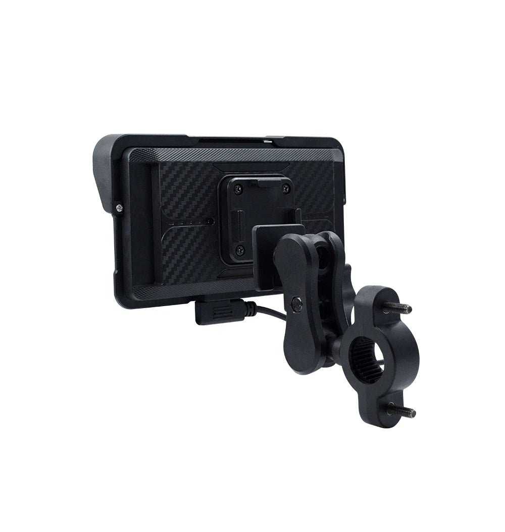 EKIY 5 inch GPS Navigation Motorcycle Wireless Carplay Android Auto IPX67 Waterproof Portable Screen BT Moto Motorbike Monitor