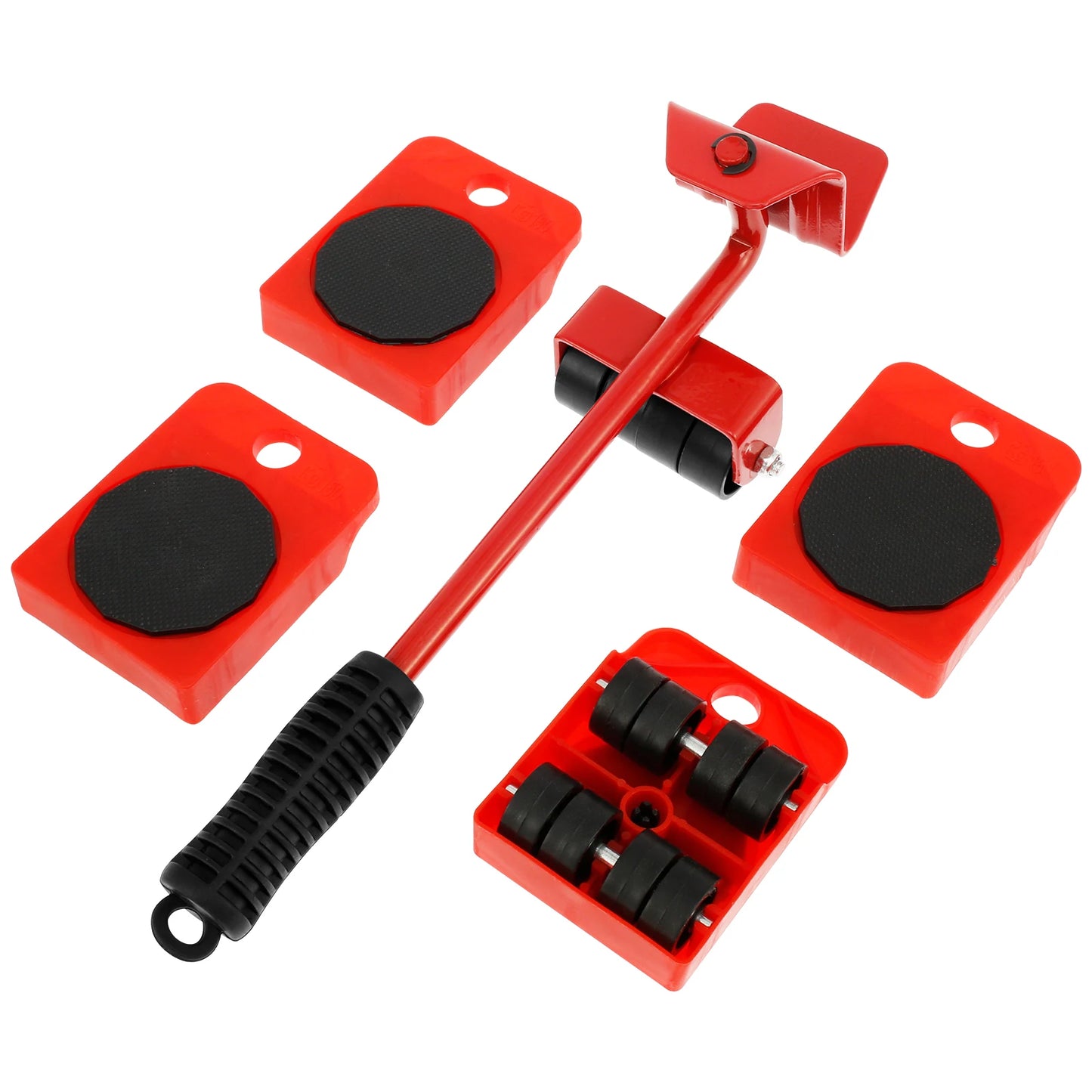 Juego de rodillos para mover muebles, transportador, herramienta de elevación de muebles de servicio pesado, herramienta de rodillos deslizantes para transportador de muebles