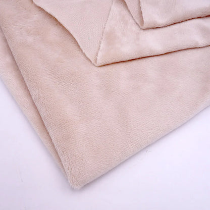 Tela Minky de 160 cm/63 pulgadas de ancho, tela de felpa súper suave para muñecas y franela suave para juguetes de bricolaje, se vende por metros