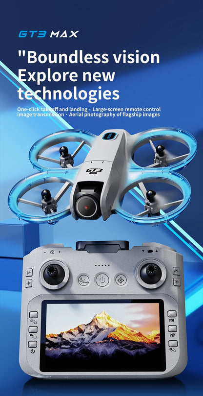 Xiaomi GT3 MAX GPS Drone 8K Aerial HD Photography Optical Flow Positioning Obstacle Avoidance Brushless Power 5G WIFI Drone