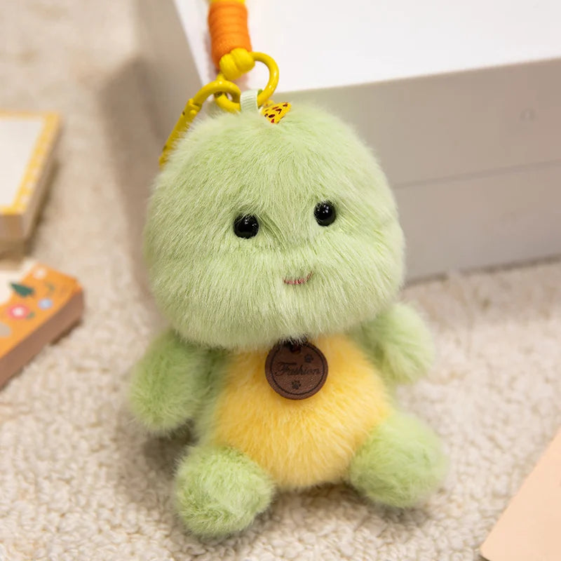 12 Styles Aroma Cartoon Animal Plush Pendants Fox Panda Sloth Piggy Dinosaur Toys Cute Keychain Pendant Bags Decor Car Interior