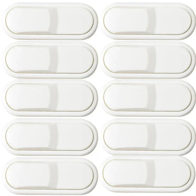 3/5/10Pcs, Children's Drawer Safety Latch, Cabinet Door Protection, Baby Anti Pinch Hand Invisible Lock, Opposite Door Wardrobe Lock