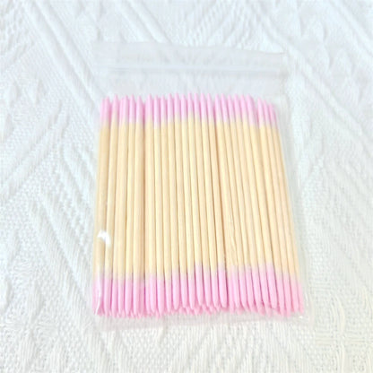 100/300/500/700/900Pcs Double-Tipped Cotton Swabs, for Tattooed Eyebrows, Beauty Makeup Tools for Wiping, Nail Polish Wiping