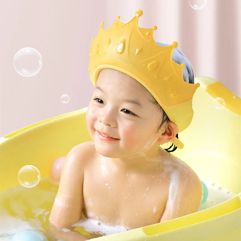 Shampoo Guard, Eye and Ear Protection, Silicone Shampoo Hat, Baby and Child Waterproof Shower Shampoo Cap