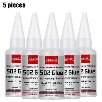 High Quality 502 Super Glue Bond, Fast Universal Glue For Toys Crafts Shoes Paper Wood Plastic, Fast Repairing, factory direct sale