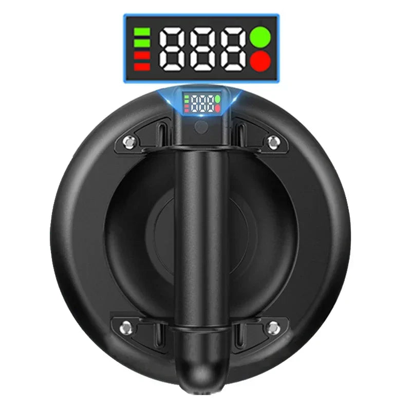 8 Inch 200kg Electric Vacuum Suction Cup Bearing Capacity Heavy Duty Vacuum Lifter for Granite Tile Glass Manual Lifting Powerfu