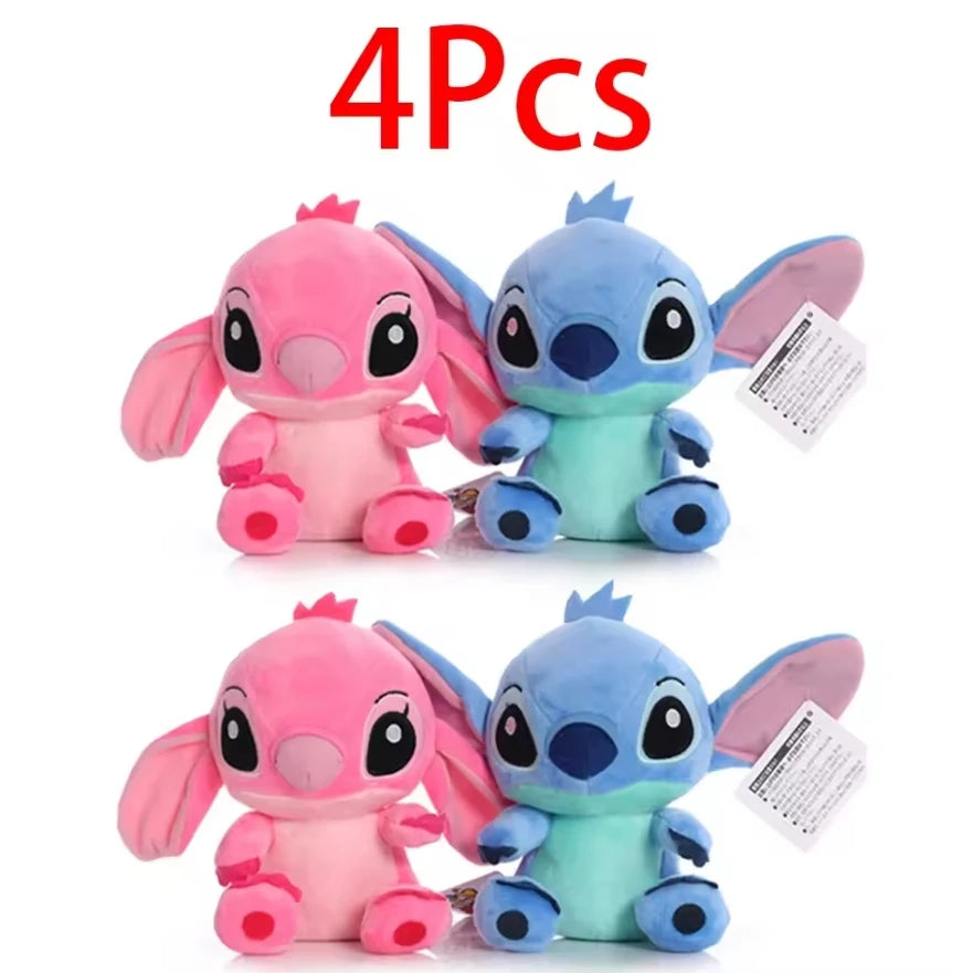 12cm 18cm 25cm Modelos de Peluches de Stitch Muñecos de Peluche de Dibujos Animados Juguetes de Peluche de Anime para Bebés Lindos Regalos de Cumpleaños para Niños