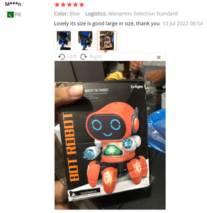Dance Music 6 Claws Robot Octopus Spider Robots Vehicle Birthday Gift Toys for Children Kids Early Education Baby Toy Boys Girls