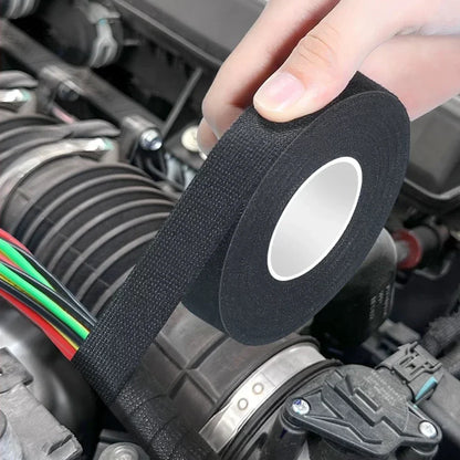 10/15M Meter Heat-resistant Flame Retardant Tape Coroplast Adhesive Cloth Tape for Car Cable Harness Wiring Loom Protection