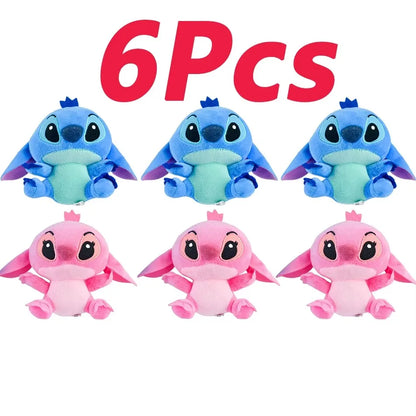 2028 New 12cm 20cm 25cm Stitch Stuffed Plush Models Cartoon Stuffed Plush Dolls Anime Plush Baby Toys Kawaii Kids Birthday Gifts