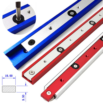 Aluminium Alloy T-tracks Slot Miter Track And Miter Bar Slider Table Saw Miter Gauge Rod Woodworking Tool Durable In Use