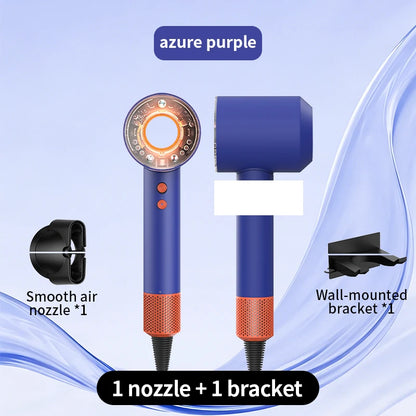 High Wind Home Negative Ion Silent Hair Dryer 1700W Intelligent Sensing Easy Hair Care Say Goodbye to Hot Hair Troubles