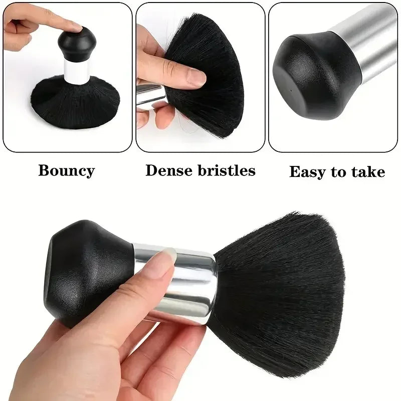Professional Hair Cutting Tools Waterproof Barber Cape Neck Duster Brush Haircut Scissors Shears Hair Comb Hair Cutting Tools ﻿