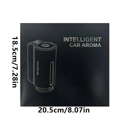 Car air freshener, three-intensity adjustable, car aroma diffuser, portable freshener perfume fragrance
