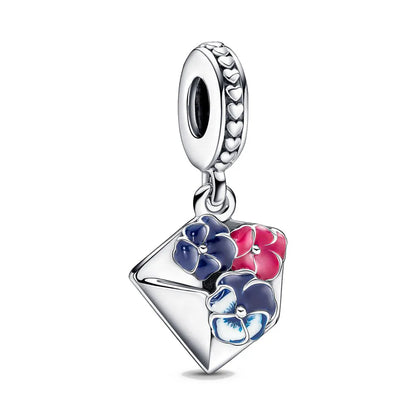 New Hot Selling Blue Pentagram, Butterfly Bead Turtle, Fish Pendant Suitable for European Original Bracelet DIY Exquisite Jewelry