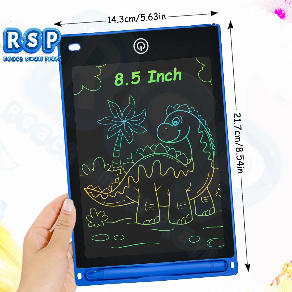RSP 8.5 Inch Drawing Tablet LCD Writing Board For Kids Boys Girls Montessori Educational Toys Magic Doodle Board Birthday Gifts