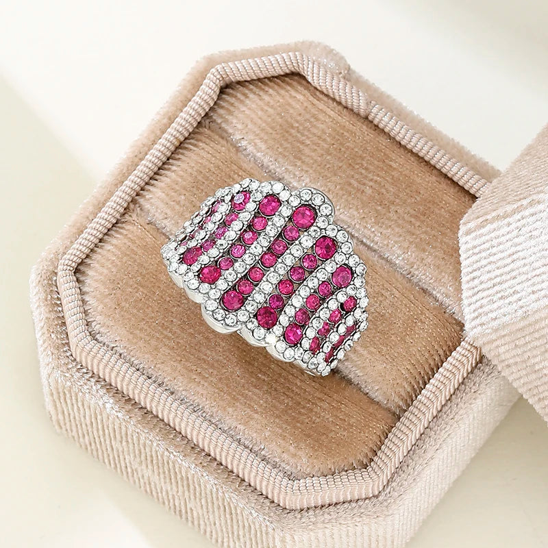 Vintage Palace Style Elegant Party and Banquet Women's Ring for Valentine's Day, Anniversaries, Daily and Formal Occasions