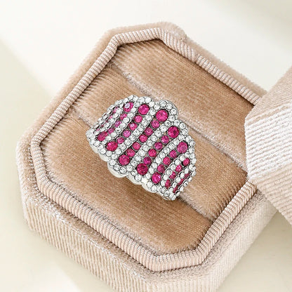 Vintage Palace Style Elegant Party and Banquet Women's Ring for Valentine's Day, Anniversaries, Daily and Formal Occasions