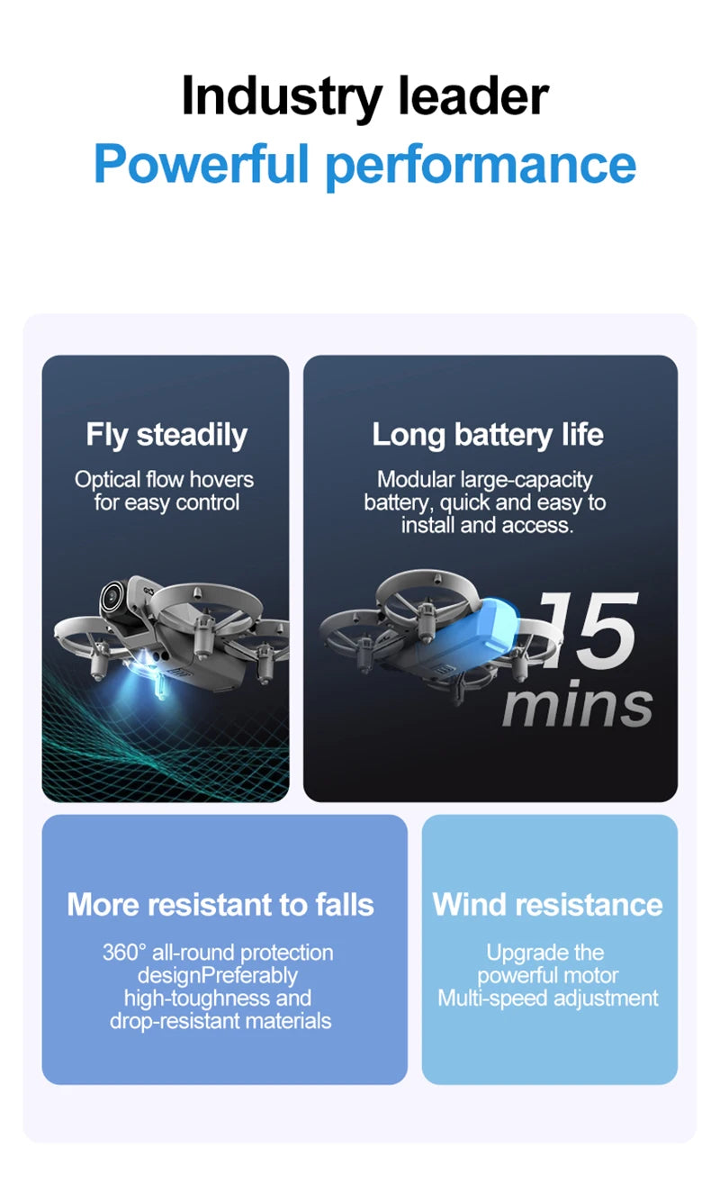 GT3 Drone 8K HD Dual Camera GPS 5G Professional Aerial Photography Remote Control Aircraft with VR Glasses Quadcopter UAV