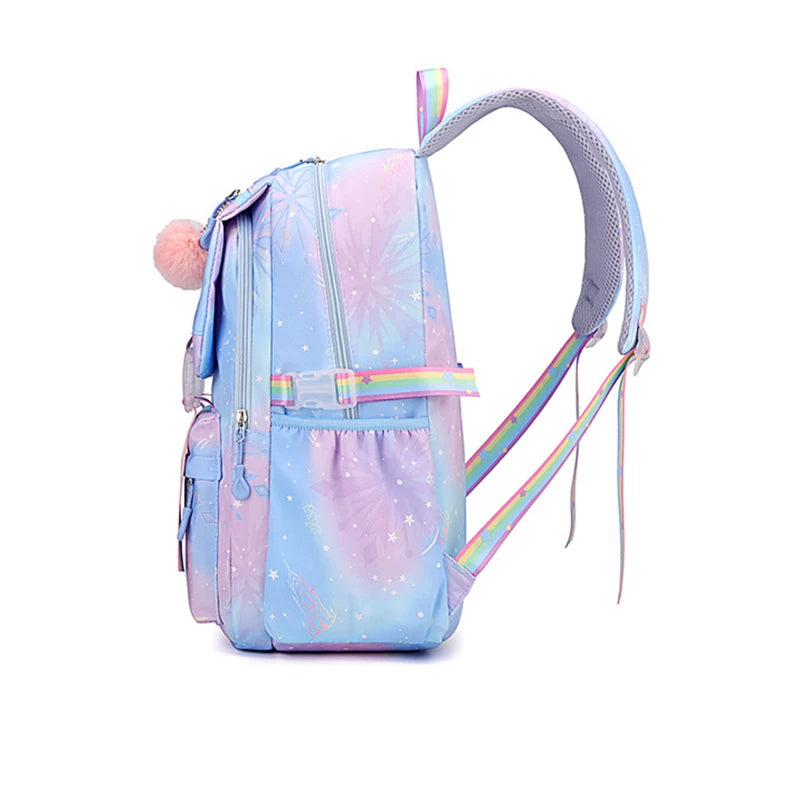 Capybara & Watermelon Graphic Print Schoolbags, Cute Cartoon Children Backpack, Girls Boys School Backpack, Capybara Lovers Bags