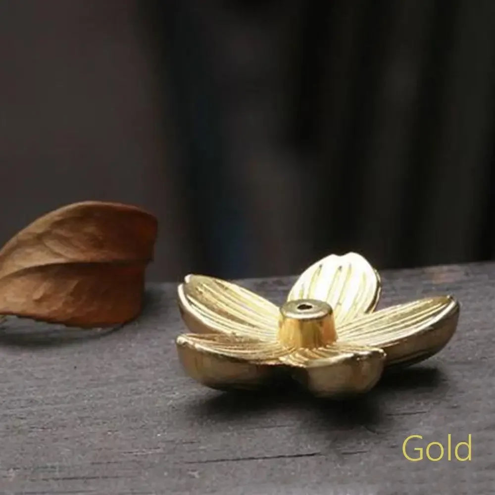 Brass Incense Burner Holder For Incense, Stick Coil Bottle Gourd Shaped Copper Incense Holder, Copper Censer