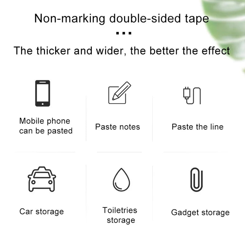 Nano Tape Extra Strong Double-sided Adhesive Tape, Waterproof Transparent Decorative Tape, Thickened Reusable Tape Tools For Home