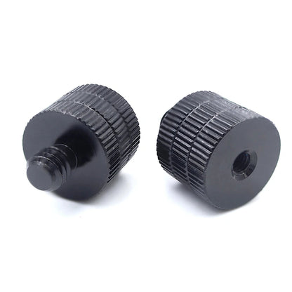 1/4 to M4 M5 M6 M8 M10 Conversion Screw 3/8" Male to Female Thread Screw Mount Converter Standard 1/4 Mount Adapter Screw