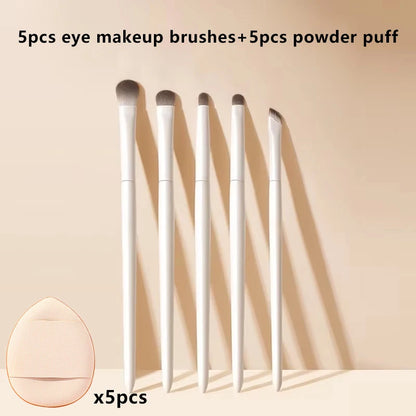 5/6/8/10pcs Makeup Brushes Set Professional Soft Eye Makeup Brushes Contouring Eyeshadow Eyeliner Eye Detail Brush Makeup Tools
