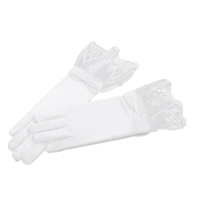 Sexy Transparent Black White Mesh Tulle Glove, Spring Summer Thin Short Glove, Party Dancing Dress Wedding Glove, Lolita New