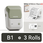 NIIMBOT B1 Portable Thermal Printer With Tapes 2 Inch Adhesive Label Printer Mini Bluetooth Sticker Maker Support Smartphones PC