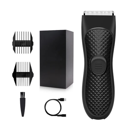 Professional Body Hair Trimmer, Groin&Body Manscape Trimmer For Men, Electric Ball Shaver Groomer, Pubic Grooming Clipper Male R