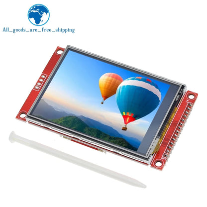 TZT 240x320 2.8" SPI TFT LCD Touch Panel Serial Port Module ILI9341 / ST7789V 2.8 Inch SPI Serial Display With/Without Touch