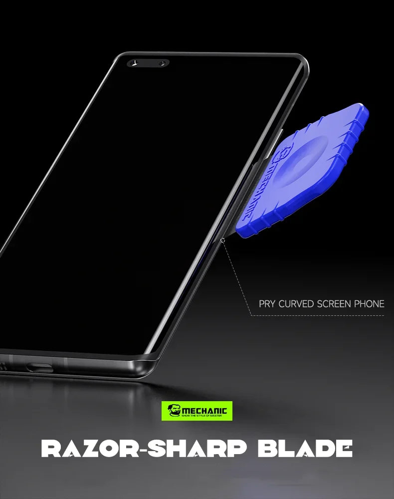 MECHANIC sharp blade mobile phone repair and disassembly pick curved screen disassembly blade suitable for iPhone Android iPad
