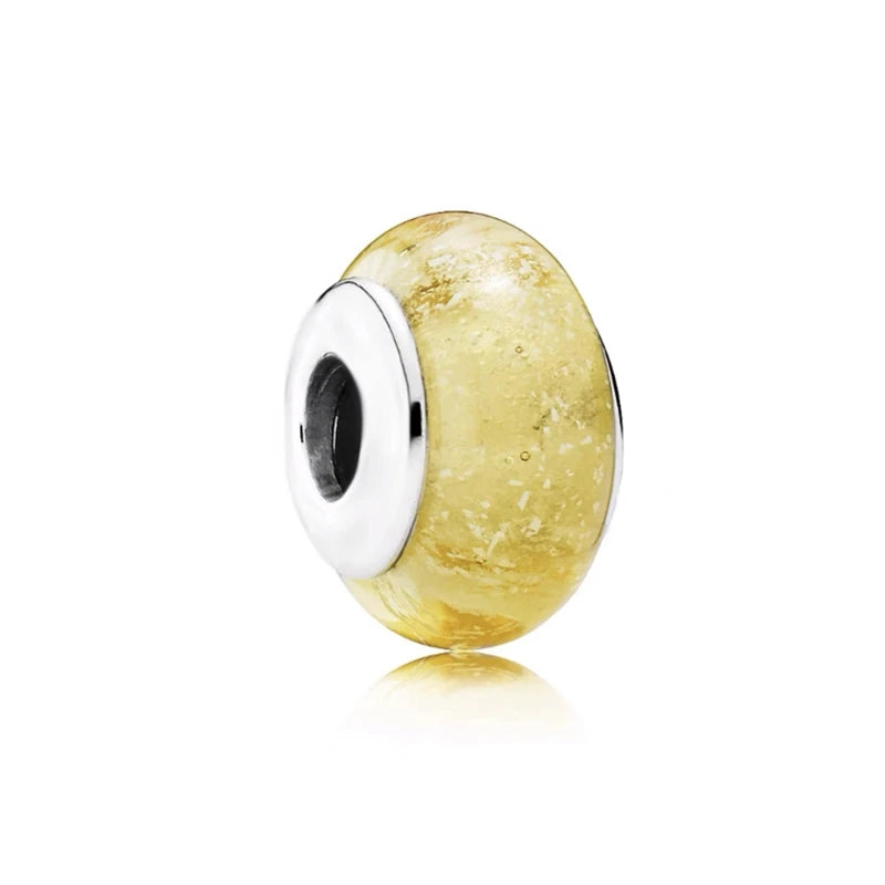 Hot New Color Murano Glass Series Charm Beads Fit Original European Silver Bracelet Necklace DIY Women Fashion Jewelry Gift 2026
