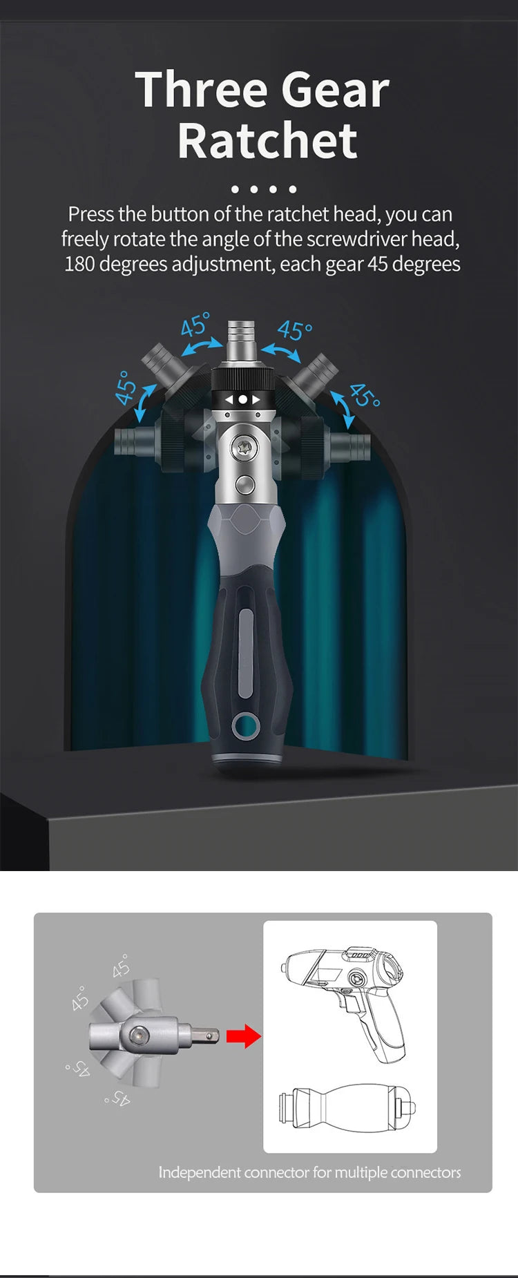 Ratchet Screwdriver Set Magnetic Hexagon Wrench Computer Repair Tools Car Bike Rapid Repair Tools Ket Multidirectional Vanadium