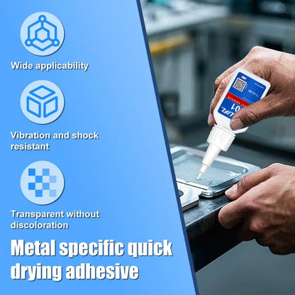 strong transparent 401 adhesive, rubber repair, multifunctional adhesive for metal plastic parts. Excellent bonding tool, 20ml