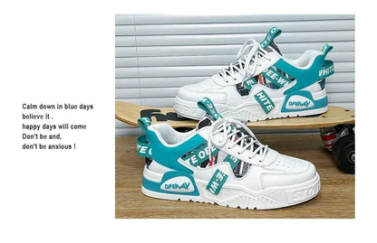 New Skateboard Mens Shoes Summer Sneakers Leather Casual Fashion Outdoor Running Sports Hiking Tennis Platform Designer Luxury