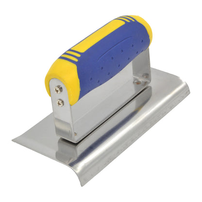 Stainless Steel Corner Trowels, corner tool, Plastering Trowel, Concrete Trowel, Drywall Tool, Rubber Handle Corner Shaping Trowel
