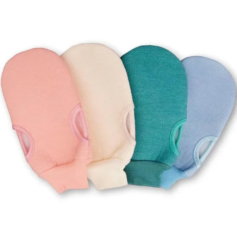 1Pc, Scrub Exfoliating Gloves For Shower, Cleaning Scrub Mitt, Rub Dead Skin, Body Brush Towel, SPA Foam Body Massage