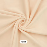 40 colores 50x50cm Tejido de Minky Elástico Mochi Suave Hopen 95% Poliéster 5% Spandex Elástico en 4 direcciones Tejido de Peluche para Costura de Juguetes DIY