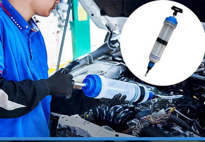 100/200/500/1500ml Car Engine Oil Change Syringe Bottle Transfer Automotive Fuel Extraction Pump Hand Tool Oil Extractor Pump