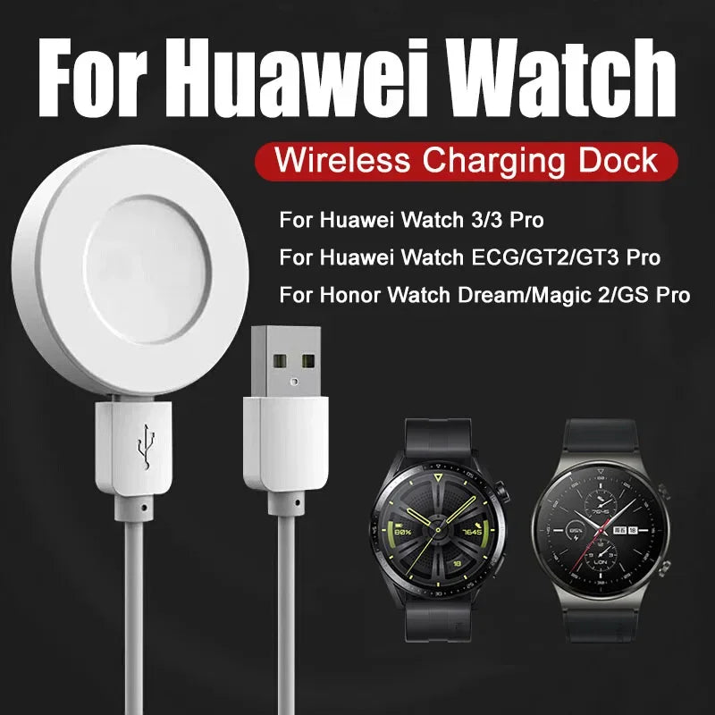 Base de carga magnética para Huawei Watch 3, 3 Pro, ECG, GT2, GT3 Pro y Honor Watch Dream, Magic 2