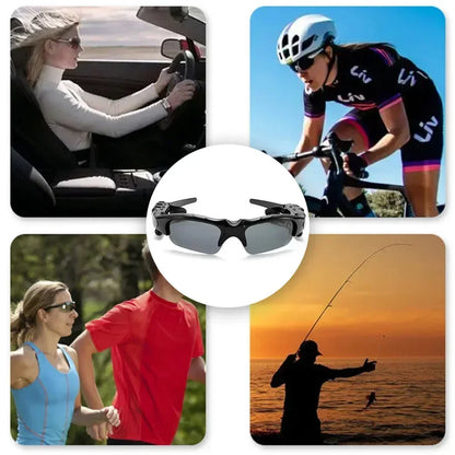 Smart Glasses Bluetooth 5.0 Outdoor Sports Cycling Surround Sound Headphones Listen To Music Call Polarized Riding Sunglasses