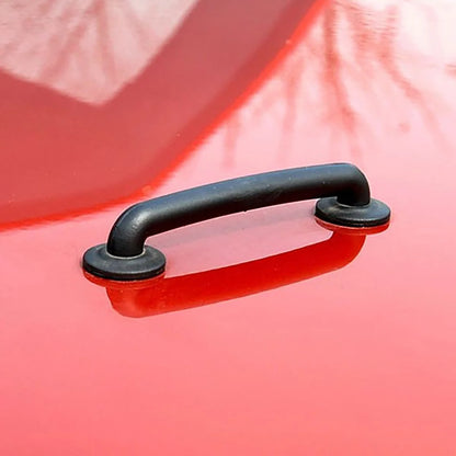 Car Hood Handle Bracket Rubber Cushion Bump Rest Stop Bonnet for Jeep Wrangler TJ 1997-2006 JK 2007-2018 Exterior Accessories