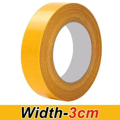 Cinta de doble cara con base de tela, transparente, de alta resistencia, autoadhesiva, con malla de fijación, impermeable, alta viscosidad, pegatinas para alfombras