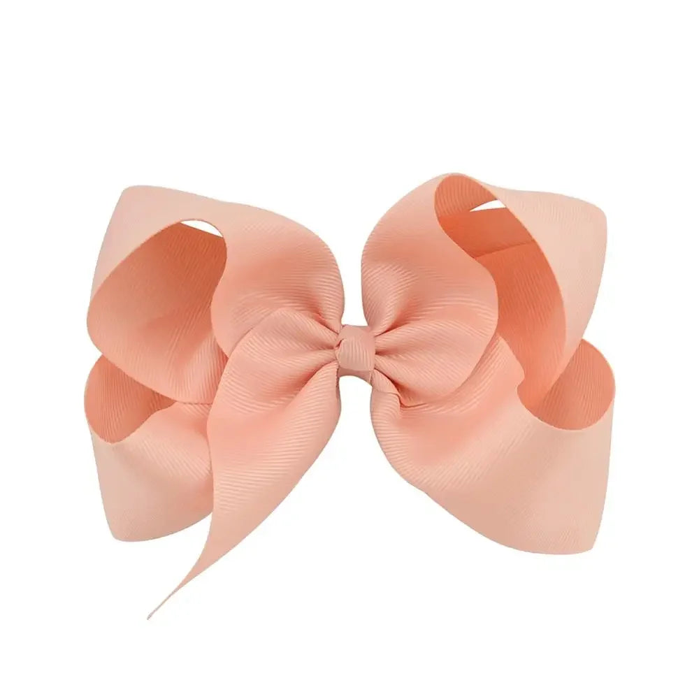 1PC Grosgrain Ribbon Solid Color Hair Bows Clip Girls Hair Clips Hairpins Barrettes Kids Baby Hair Accessories Wholesale